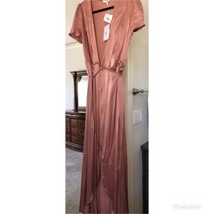 Beautiful blush pink evening gown